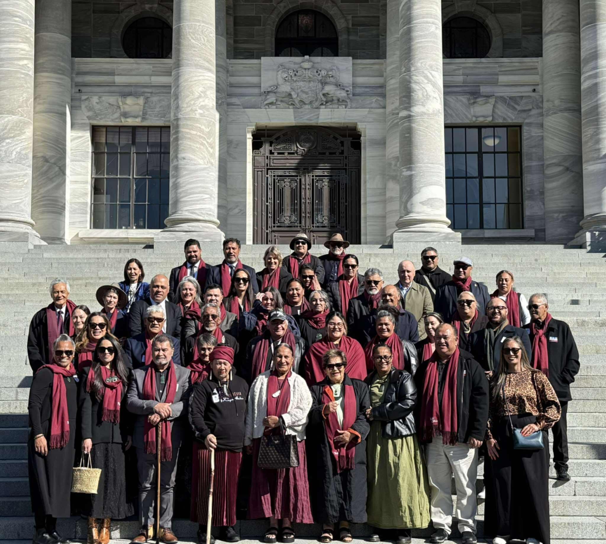 Ngati Rehia at parliament